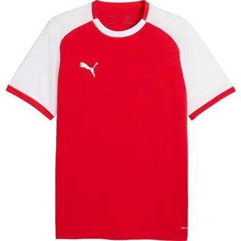 Pánská móda Pánské sportovní triko Puma TEAMLIGA 26 MATCHDAY JERSEY M Červená, Bílá