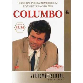 Seriál Columbo (Peter Falk) (DVD) - 35.+36. díl (papírový obal)