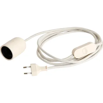 Lampička Hay, Kabel pro stolní lampu Common 240 cm bílý - Formadore