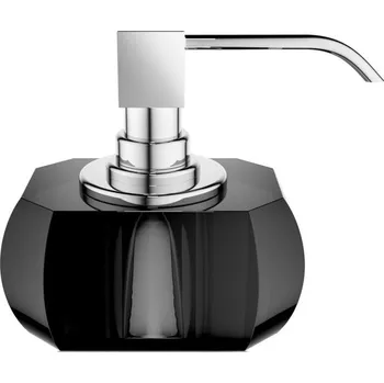 Dávkovač mýdla Decor Walther, Dávkovač mýdla Kristall s chromovou pumpičkou antracit - Formadore
