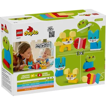 Stavebnice LEGO LEGO Duplo 3v1 10477 Roztomilí kreativní mazlíčci 