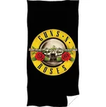 Carbotex • Bavlněná osuška Guns N' Roses - 100% bavlna, froté s gramáží 360 gr./m2 - 70 x 140 cm