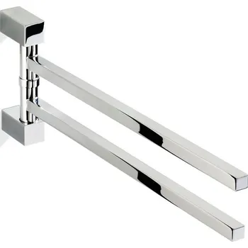 Věšák Decor Walther, Tyč - držák na ručníky Corner vertikální dvojitá chromová - Formadore