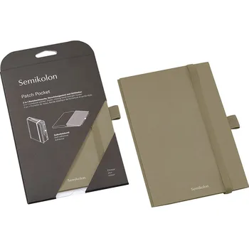 Diář Semikolon, Obal na zápisník Semikolon A5 taupe - Formadore