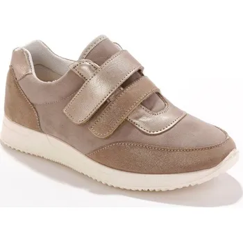 Dámské tenisky Tenisky na suchý zip pro citlivá chodidla béžová 41