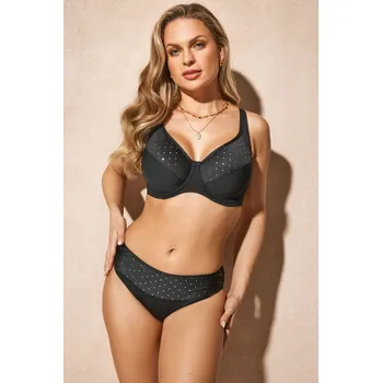 Dámské plavky Dvoudílné plavky Borneo Glitter Black II