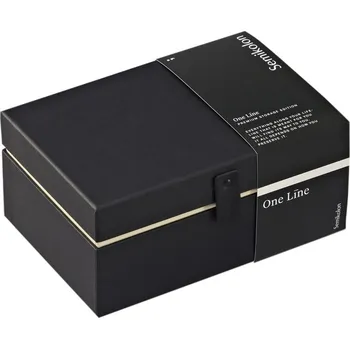 Úložný box Semikolon, Box na skladování potravin One Line S černé - Formadore