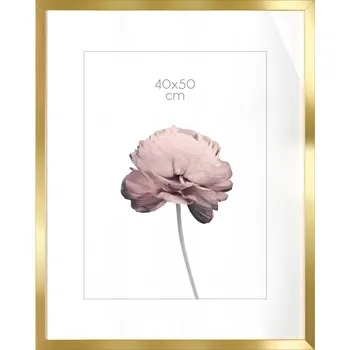 Digitální fotorámeček Styler, Foto rámečky Prague 40 x 50 cm lesklé zlaté - Formadore