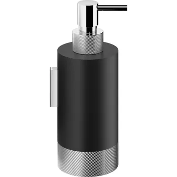 Dávkovač mýdla Decor Walther, Dávkovač mýdla Club nástěnný černý mat-chrom - Formadore