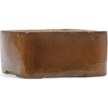 Stojan na květiny Serax, Květinový stojan Book nízký, 41 cm, hnědý - Formadore