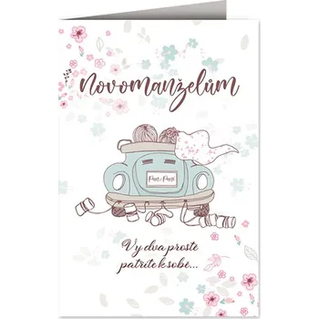 Svatební přání Autíčko