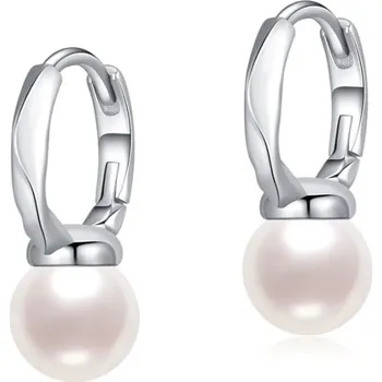 Náušnice GRACE Silver Jewellery Stříbrné náušnice s perlou Aislin - stříbro 925/1000 E-RHE1617/260 Stříbrná