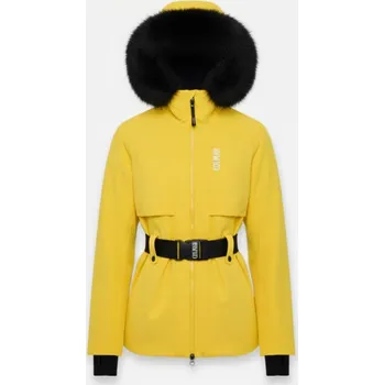 Dámská bunda COLMAR + Eco Fur Yellow - M
