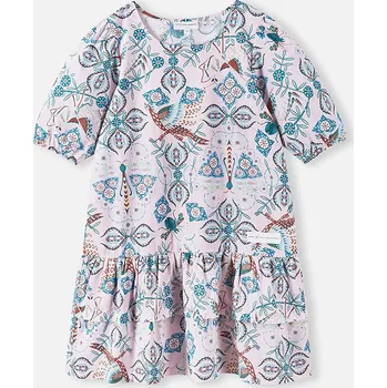 Dívčí šaty Reima Weiß/ Blau 6780346 152