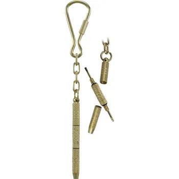 SEA Club Přívěsek na klíče - šroubovák, železo v mosazném provedení