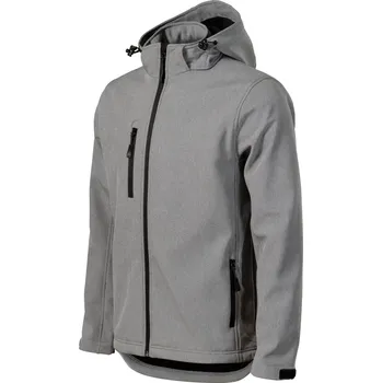 Pánská softshellová bunda MALFINI PERFORMANCE 522 pánská softshellová bunda Barva: tmavě šedý melír, Velikost: L