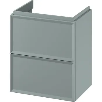 Koupelnový nábytek Cersanit S1021-007-Závěs. koup. skříňka pod umyvadlo MILLE SLIM 50x35 cm mintová