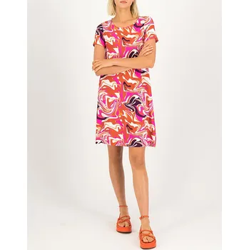 Dámské šaty Šaty Blutsgeschwister Pink/ Bunt 3291101 L