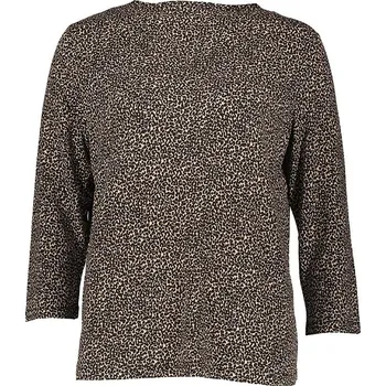 Dámské tričko Gerry Weber Beige/ Schwarz 1542346 40