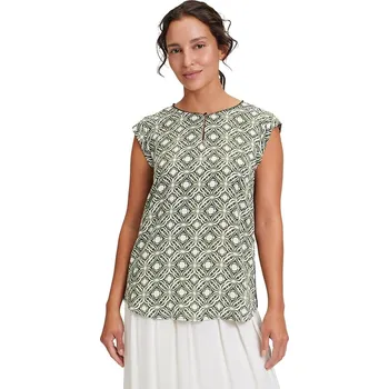 Dámské tričko CARTOON Weiß/ Khaki 9063529 38