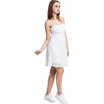 Dámské šaty Šaty Urban Classics Weiß 1108292 L