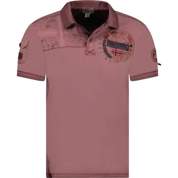 Pánské tričko Tričko Geographical Norway Bordeaux 1711612 M