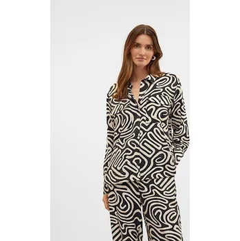 Dámská móda Vero Moda Schwarz/ Beige 2385668 S