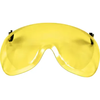 Pracovní přilba SV03 Krátký štít na obličej 3M pro přilby X5000 a X5500, polykarbonátový, žlutý