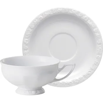 Stolování Rosenthal, Šálek na čaj Maria Bílá s podšálkem 200 ml - Formadore