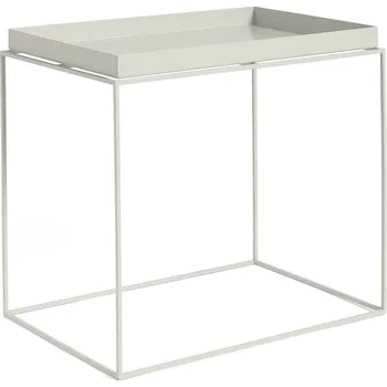 Konferenční stolek Hay, Odkládací stolek Tray Table L šedý - Formadore