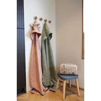 NUUROO Aki Junior Osuška s kapucí Rose Unicorn