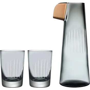 Nude, Karafka na vody Parrot se 2 skleničkami 3 díly - Formadore