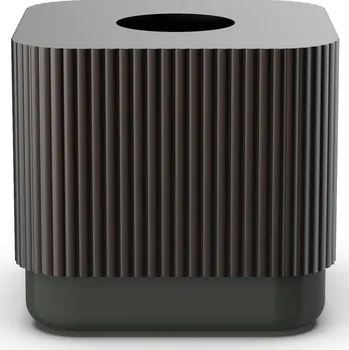 Zásobník na papírové ručníky Decor Walther, Box na kapesníky Of Line s hnědým víčkem černý - Formadore