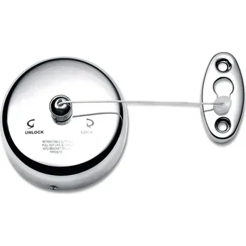 Úložný box Decor Walther, Napínací šňůra na prádlo Basic chromová - Formadore