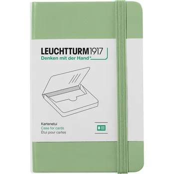 Diář Leuchtturm 1917, Pouzdro na karty Leuchtturm 1917, šalvějově zelené - Formadore