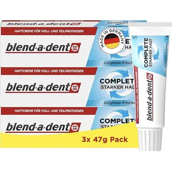 Dentální hygiena Blend-a-dent upev.krém Original 3x47g