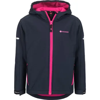 Pánská softshellová bunda Dětská dívčí softshellová bunda Höhenhorn Cledo Barva: Tmavě modrá, Velikost: 176