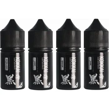 Tetovací barva Kokkai Sumi Ink Kokkai - Sumi Ink - Graywash Set 4x30ml