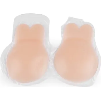 Nalepovací tejpovací košíčky na prsa silikonové Ø11 cm - tělová