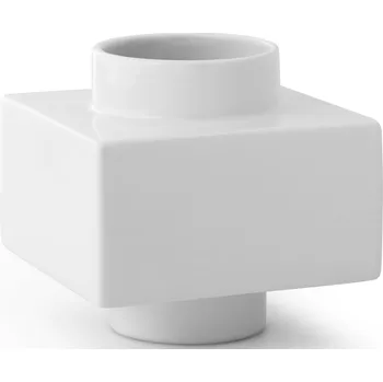 Váza Normann Copenhagen, Centrální díl modulární vázy Deko Object S4 sněhově bílý - Formadore