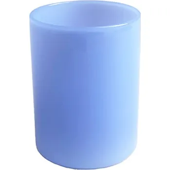 Sklenice Design Letters, Skleněný pohár Favourite Milky sytě modrý - Formadore