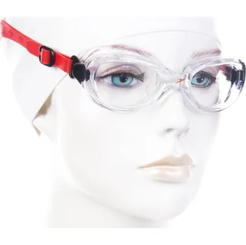 Plavecké brýle Dětské plavecké brýle Speedo Futura Classic Junior Červeno/čirá