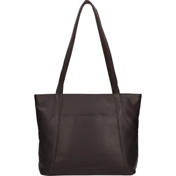 Kabelka Kožená dámská kabelka přes rameno SendiDesign Marta - hnědá