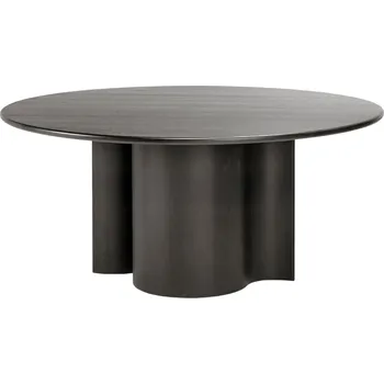 Jídelní stůl Serax, Kulatý jídelní stůl Virginia 150 cm, černý dub - Formadore