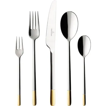 Villeroy & Boch, Sada příborů Ella Partially Gold Plated 30 dílů - Formadore