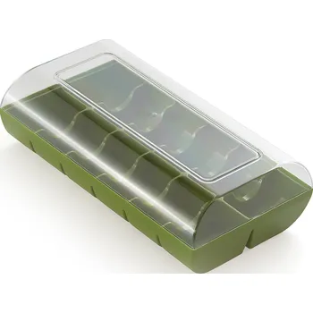 Dóza na potraviny Silikomart, Dóza na makronky nebo sušenky Macado 12 zelená - Formadore