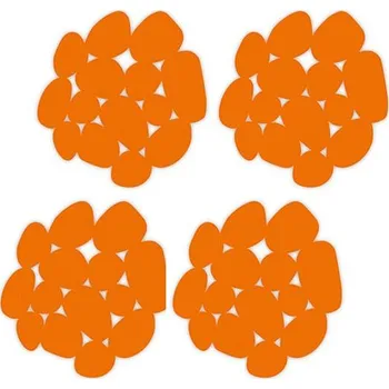 Protiskluzová podložka MSV sada 4 protiskluzových podložek GALETS