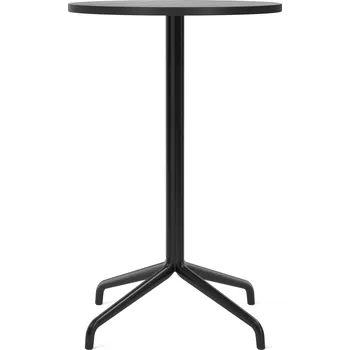Jídelní stůl Audo Copenhagen, Barový stůl Harbour Column Star Base 60 cm černý - Formadore