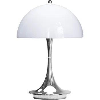 Lampička Louis Poulsen, Bezdrátová lampa Panthella s indukčním nabíjením bílo-stříbrná - Formadore