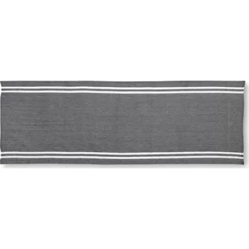 Wooline Lněný ručník na lavici do sauny, šedý 50 x 150 cm